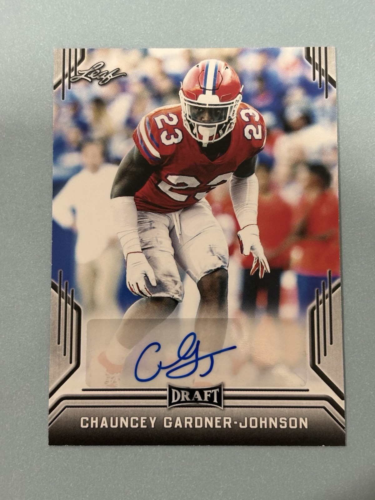 Chauncey Gardner-Johnson Leaf Draft Autographs #CGJ Base