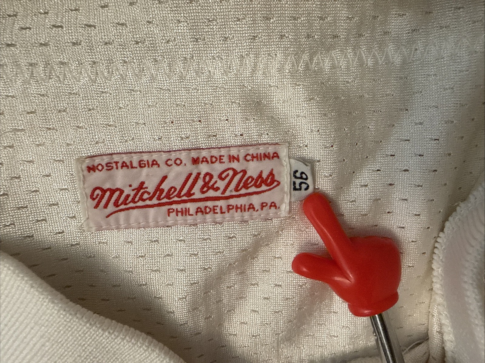 Mitchell & Ness Authentic Throwback 1996 Jerry Ri… - image 5