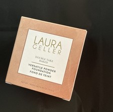 Laura Geller Double Take Baked Versatile Powder Foundation Light 0.35 oz