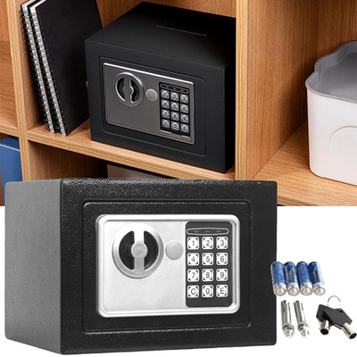 US Security Electronic Digital Safe Box Keypad Lock Jewelry Gun Home Office Cash