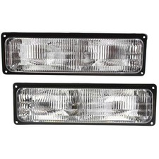 Front Turn Signal Light Set For 1994-1999 Gmc Yukon Fits C1500 Suburban