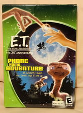 Ubi Soft E.T. The Extra-Terrestrial 20th Anniversary Phone Home PC CD, Sealed