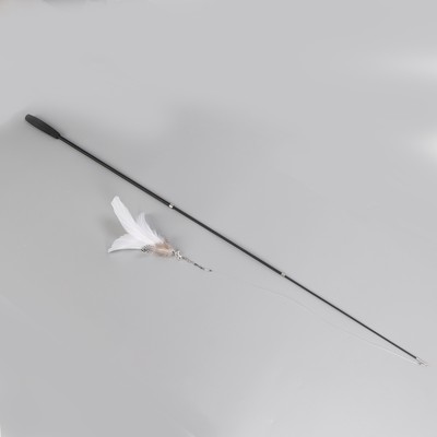 Funny Cat Stick Retractable Interactive Bite Resistant Feather Bell Cat Wan CU