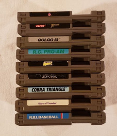 Nintendo NES video game lot of nine (9)