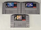 Mega Man X X2 X3 Bundle - Super Nintendo SNES - Cartridges Only