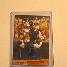 Fleer Ultra 1993 Mike Piazza Rookie #50 Los Angeles Dodgers MLB Baseball Card. rookie card picture