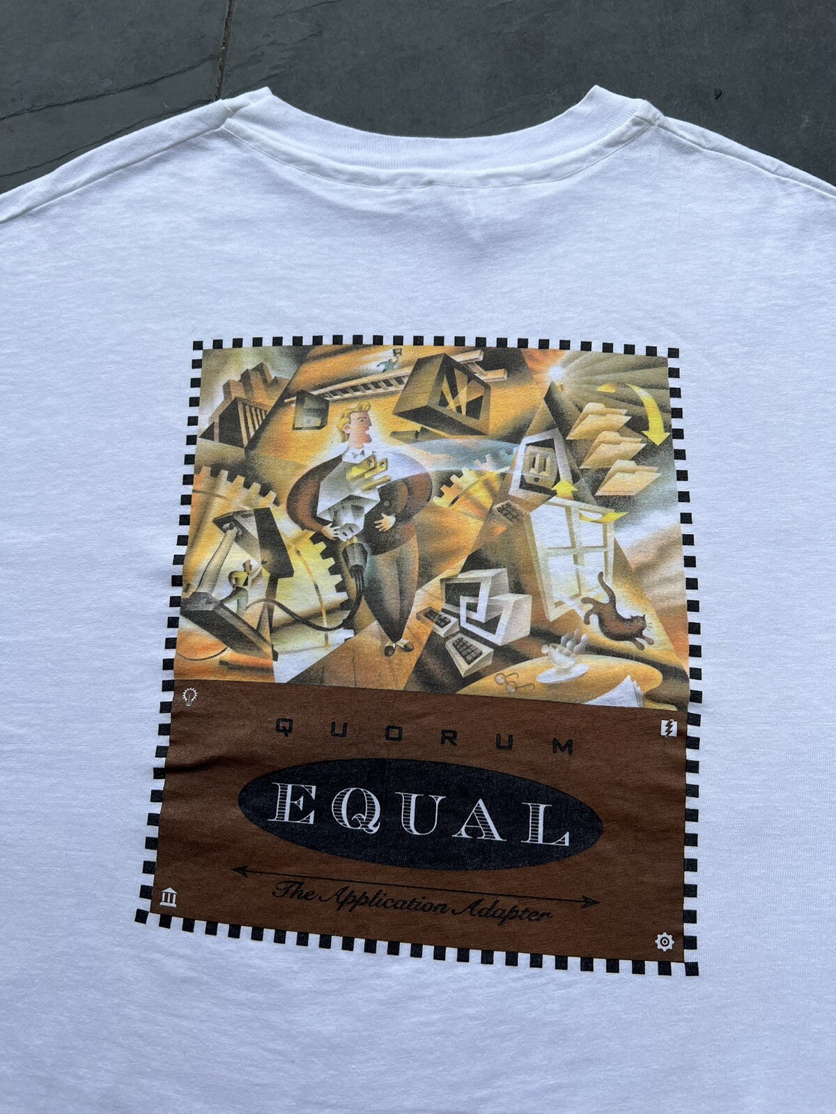 Vintage 90s Quorum Software System Computer Tech … - image 1