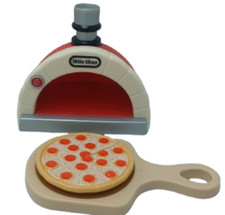 Play Food Authentic Little Tikes Pizza Oven With Pizza Works 