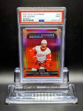 POP 2 - NONE HIGHER! Joe Veleno 2021 OPC Platinum Sunset Marquee Rookies PSA 9