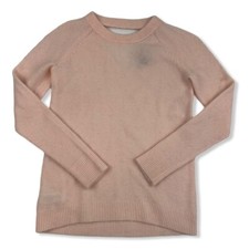 Ann Taylor Loft Pink Women's Sweater Size XSP L/S Back Cut-Out