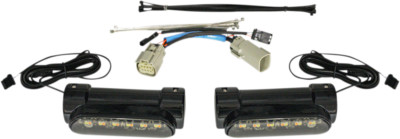 CUSTOM DYNAMICS Engine Guard Light - Triglide - Black CD-CB-AW-TKE-B