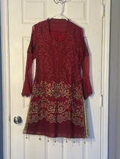 pakistani shalwar kameez dupatta Pre Owned Party Wear