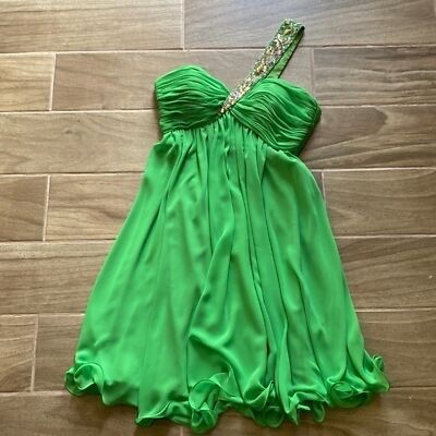 green emerald velvet dress Sherri Hill Dress 57320 main image 0
