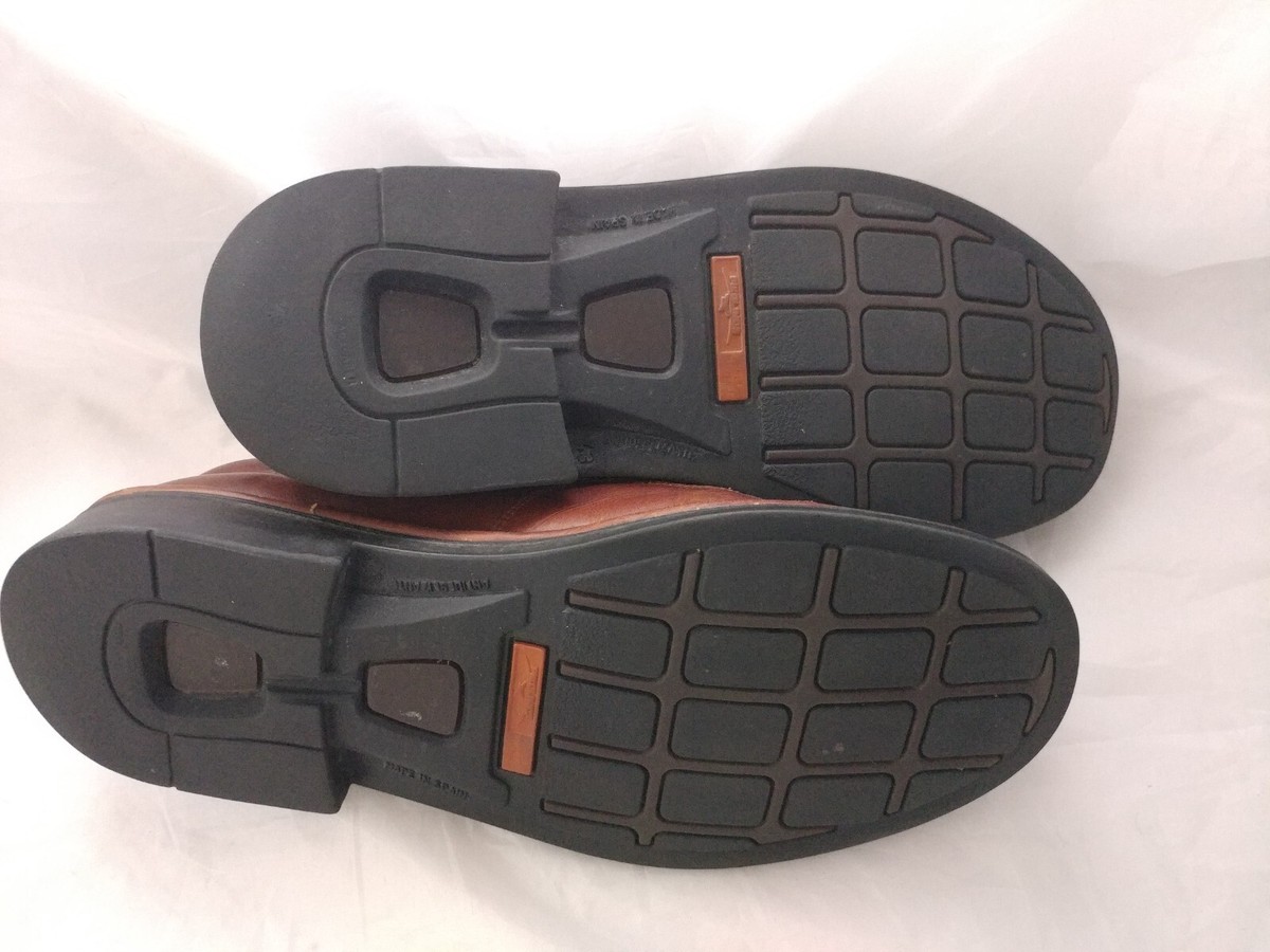 Pikolinos Men Sz 43 US 9.5-10 Brown Leather Lace Up Low Top 