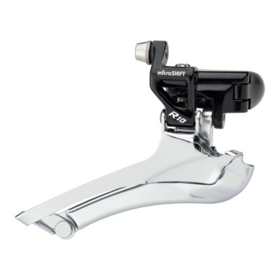 Microshift FD-R712F 10-fach Double Down Pull schwarz Front Mech Anlöten Shimano