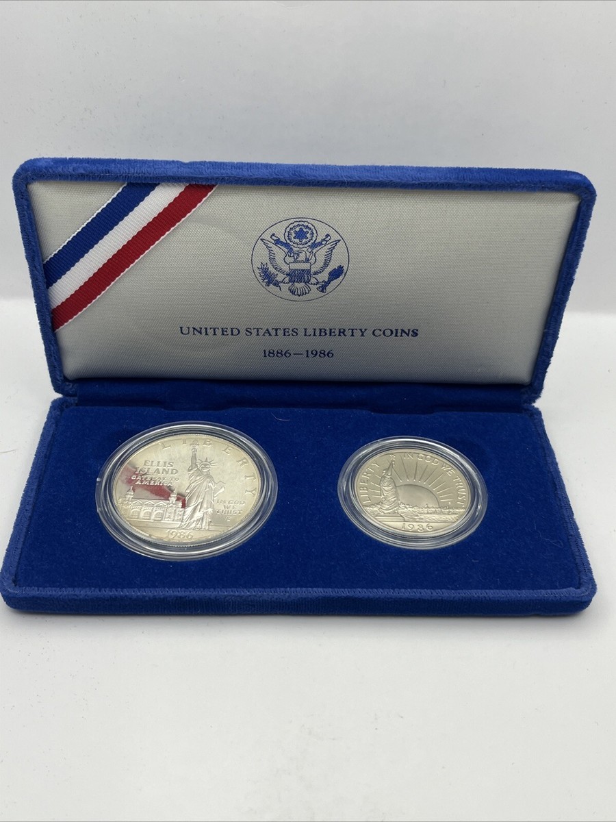 United States Liberty Coins 1986年 銀貨 United States Liberty Coins 1886-1986 S Proof Silver | eBay