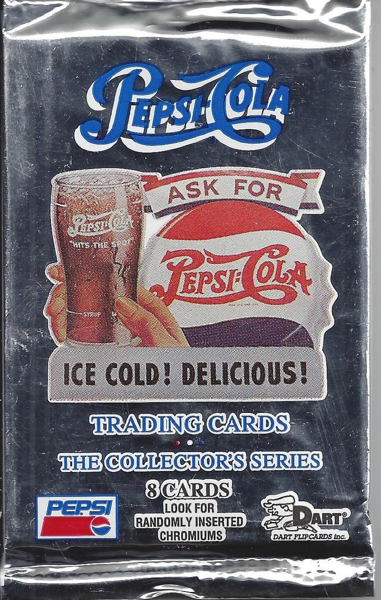 Vintage Pepsi-Cola Trading Cards 6 Sealed Packs | eBay