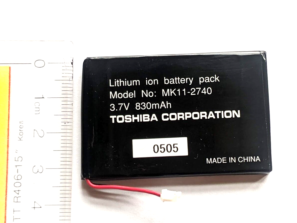 2 x Original Toshiba Gigabeat F60/F40/F20/F10 New Battery MK11