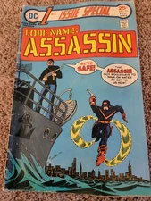 1ST ISSUE SPECIAL 11 USED CODE NAME: ASSASSIN DC COMICS 1975