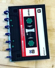 Cassette Tape Retro 80s Front/Back Cover Set 4 use with MINI HAPPY Planner~