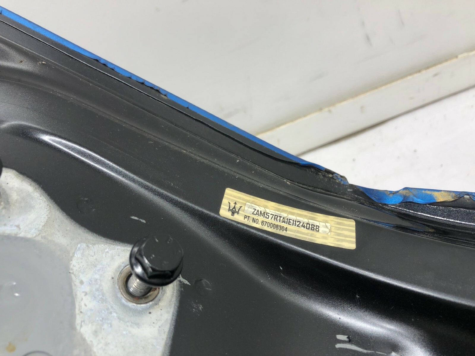 2014-2017 MASERATI GHIBLI SQ4 REAR TRUNK DECK LID SHELL OEM.