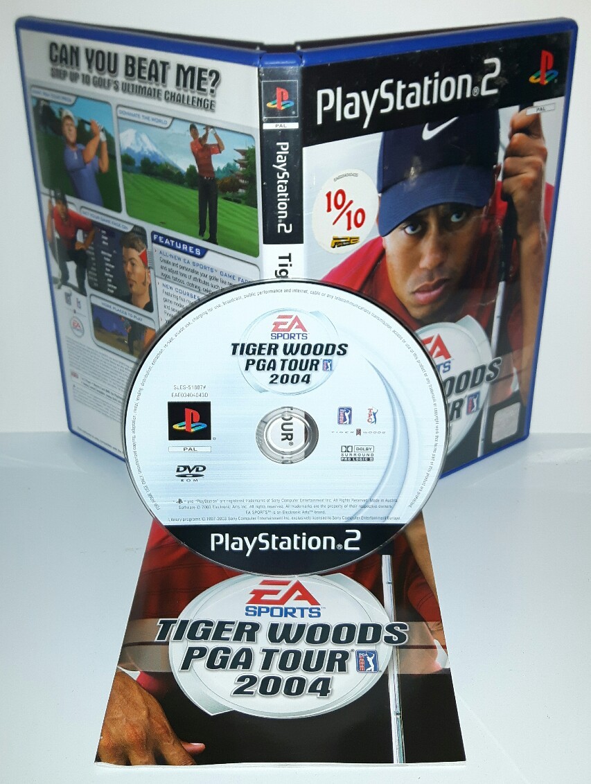 TIGER WOODS PGA TOUR 2004 GOLF - Playstation 2 Ps2 Play Station Gioco Game