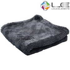 Liquid Elements Black Hole Trockentuch Mikrofaser Tuch 40x40cm 1300GSM