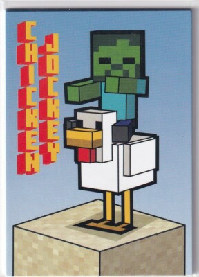 Panini Minecraft Time to Mine Trading Cards Karte Nr. 170 Block Card Jockey