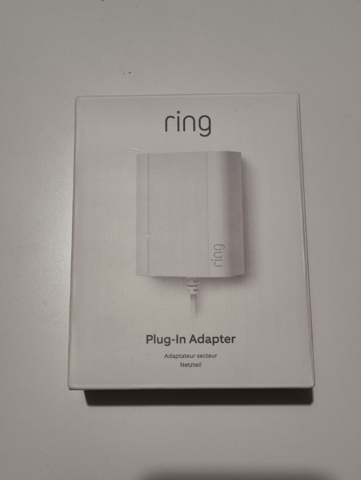 Brand New Sealed Ring Plug In Video Doorbell Adapter 2nd generation