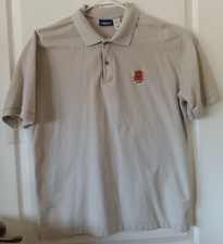1990's McDonald's Uniform Men  s Polo Smiles Logo Shirt Size L Pre-Owned