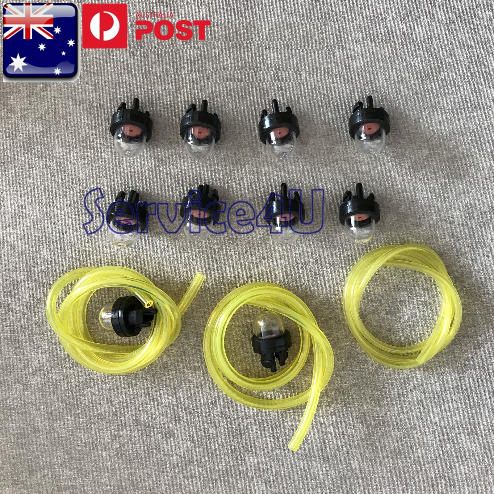 10 Primer Bulb Fuel Line For Ryobi Stihl Mcculloch Talon Trimmer