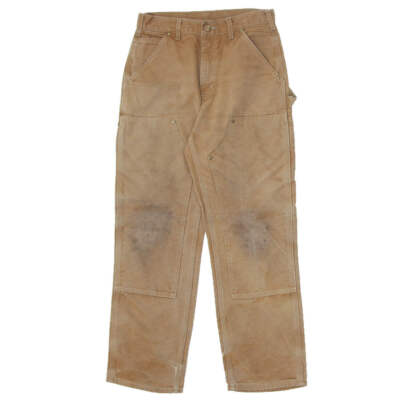 Vintage Carhartt Loose Original Fit Double Knee Work Pants Made In