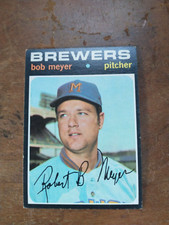 1971 Topps #456 Bob Meyer (GD-VG)