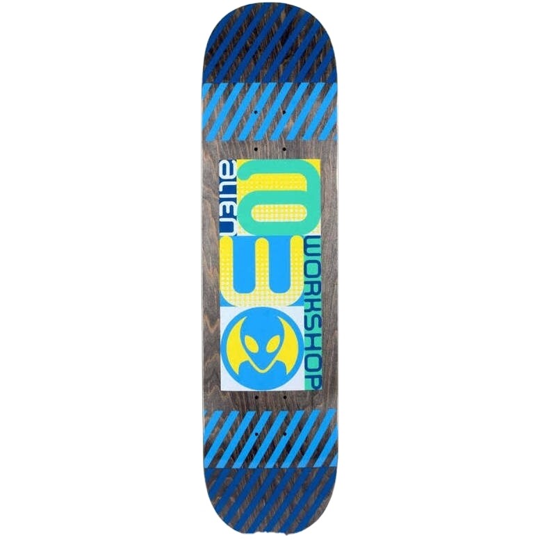 Alien Workshop Abbeviated Dot Grey Grain 8.0 Deck NEW