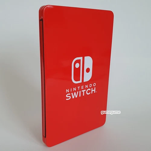 Nintendo Switch Red Steelbook Korean Exclusive 24 Slots