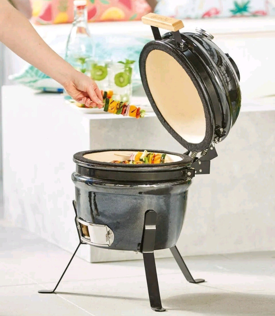 Gardenline Mini Kamado BBQ Collection Only. eBay