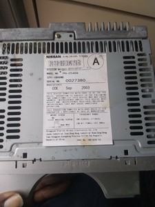 2004 Nissan Quest Cd Player Serial Number 0027380 Pn 2540q Ebay