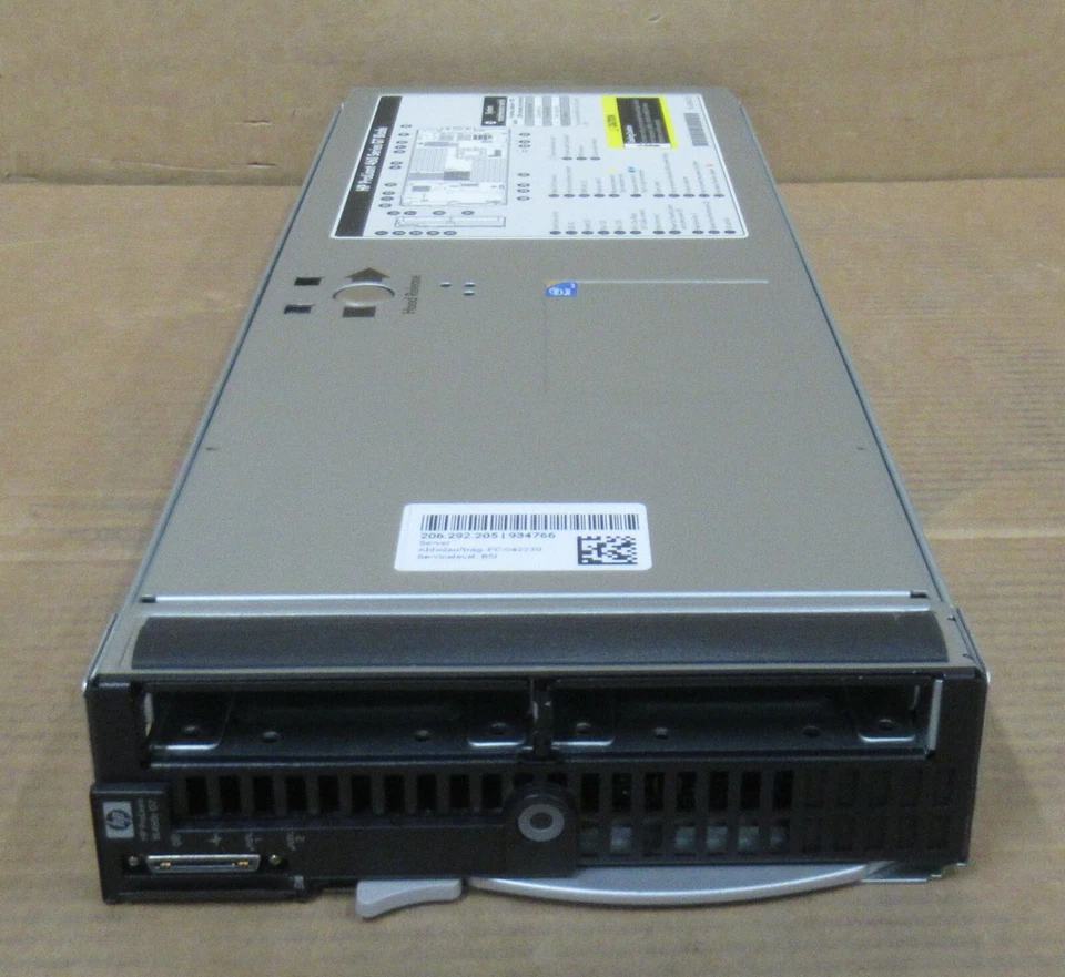 Servidor blade HP ProLiant BL460c G7 2x seis núcleos X5675 3,06 GHz 24 GB de RAM Foto 3 de 4