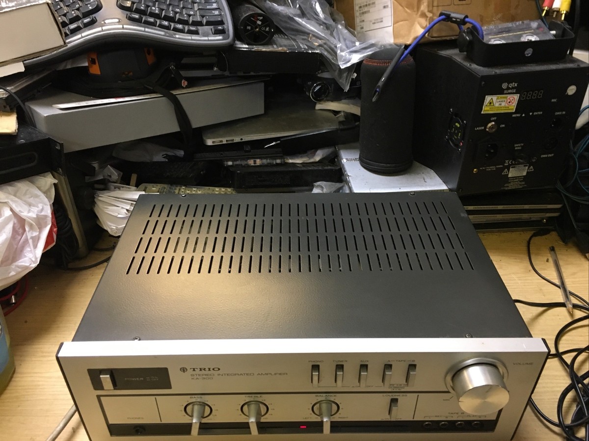 TRIO KA-300 ステレオインテグレーテッドアンプ TRIO KA-300 Vintage Stereo Integrated Amplifier | eBay UK