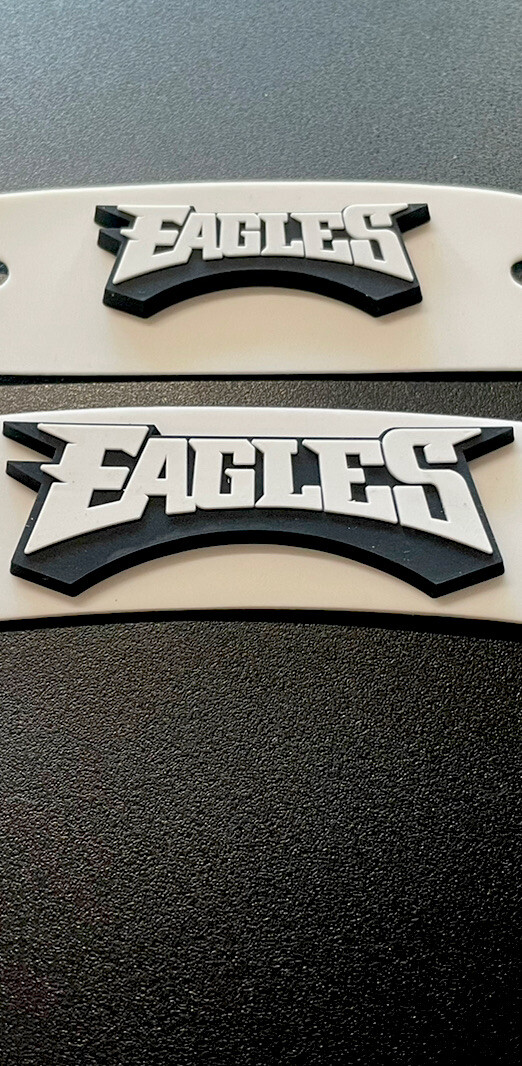 Eagles 3D Speed Bumper Set, for a Full Size Football Helmet