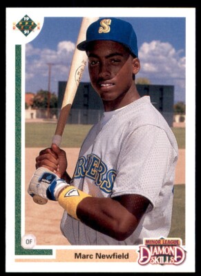 1991 Upper Deck Final Edition #18F Marc Newfield Diamond Skills