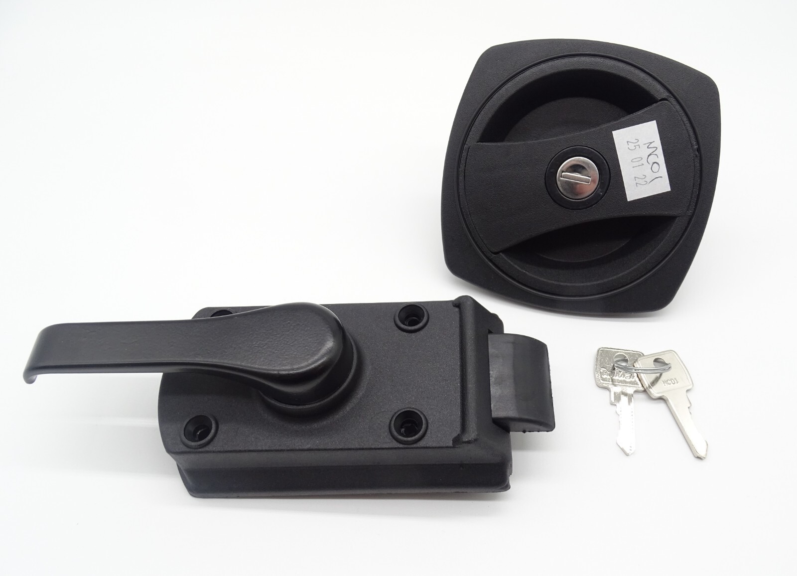 CARALOC 640 DOOR LOCK COMPLETE SET RIGHT HAND CARAVAN MOTORHOME - PO375
