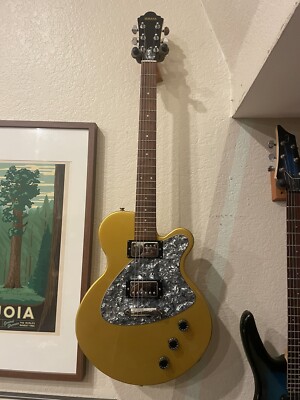 ギター YAMAHASF5000 Yamaha AES500 Electric Guitar Rare Gold Silver Foil HH Coil Split