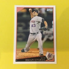 2009 Topps #316 Brian Stokes New York Mets