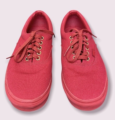 red and gold vans