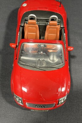 Audi TT Roadster Red Maisto 1/18 Scale | eBay