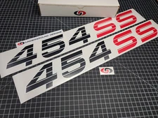 454 SS Truck Decals (2pk) Bedside Stickers Fits 90-93 Chevy Silverado 1500 2500