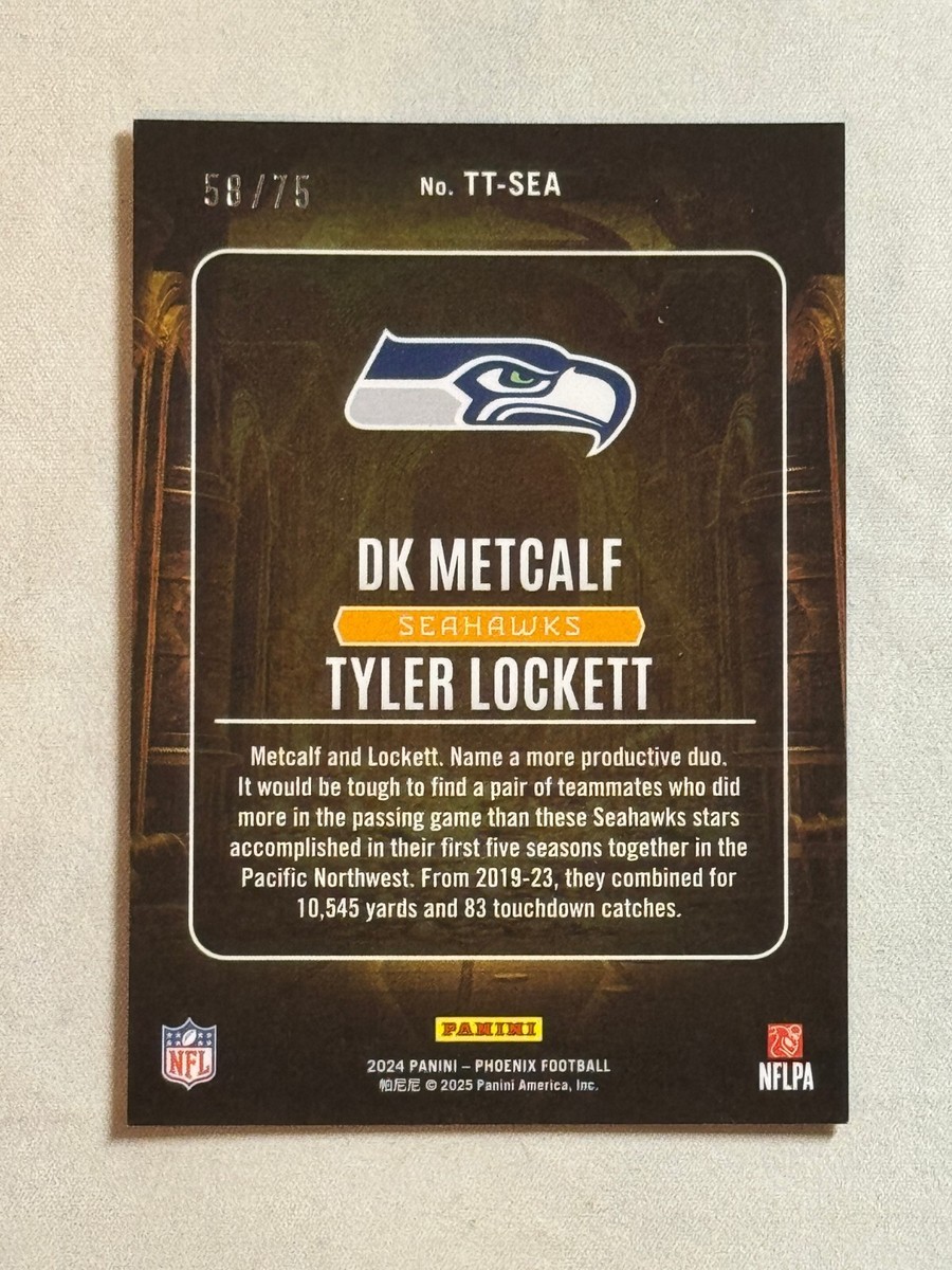2024 Panini Phoenix Treasured Tandems Bronze DK Metcalf Tyler