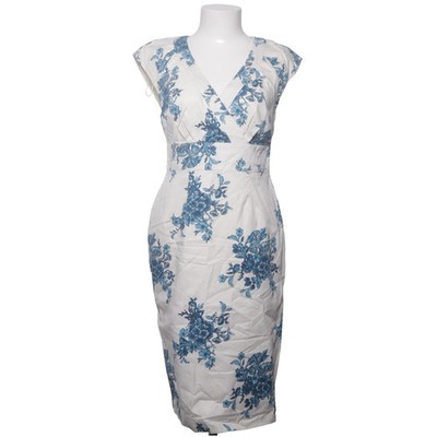 Joules, Kleid, Größe: S, Blau/Weiß, Baumwolle/Polyester, Blumen, Damen #5uM