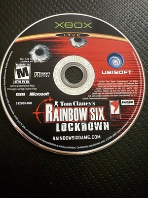 Tom Clancy's Rainbow Six Lockdown (Microsoft Xbox) DISC ONLY NO TRACKING (#2462)